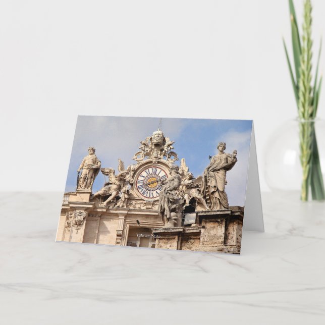 Vatican State, Italy, The Vatican Card (Front)