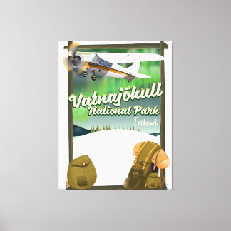 Vatnajökull National Park Iceland Canvas Print