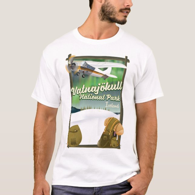 Vatnajökull National Park Iceland T-Shirt (Front)