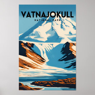 Vatnajokull National Park Poster
