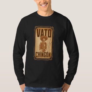 Vato Chingón. Emiliano Zapata portrait T-Shirt
