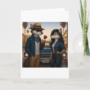 Vato Lobo "Valentines" Holiday Card