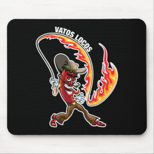 Vatos Locos Design Spicy Mexico Gangster Funny Mouse Mat