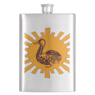 Vaucanson's Duck Hip Flask