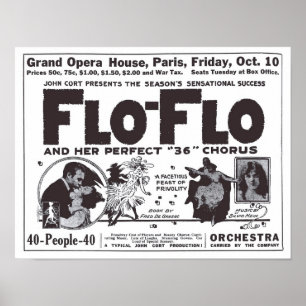 Vaudeville 1919 vintage newspaper ad poster