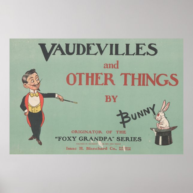 Vaudeville and Other Things by Rupert Bunny  Poster (Front)