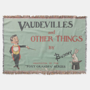 Vaudeville and Other Things by Rupert Bunny Throw Blanket