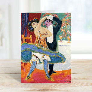 Vaudeville Theatre   Ernst Ludwig Kirchner Card