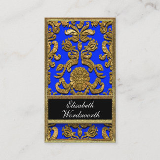Vaudreante Kyles  Damask Professional Business Card