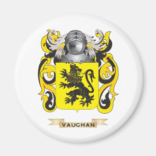 Vaughan Family Crest (Coat of Arms) Magnet