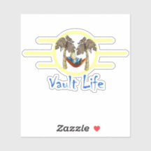 Vault Life Sticker