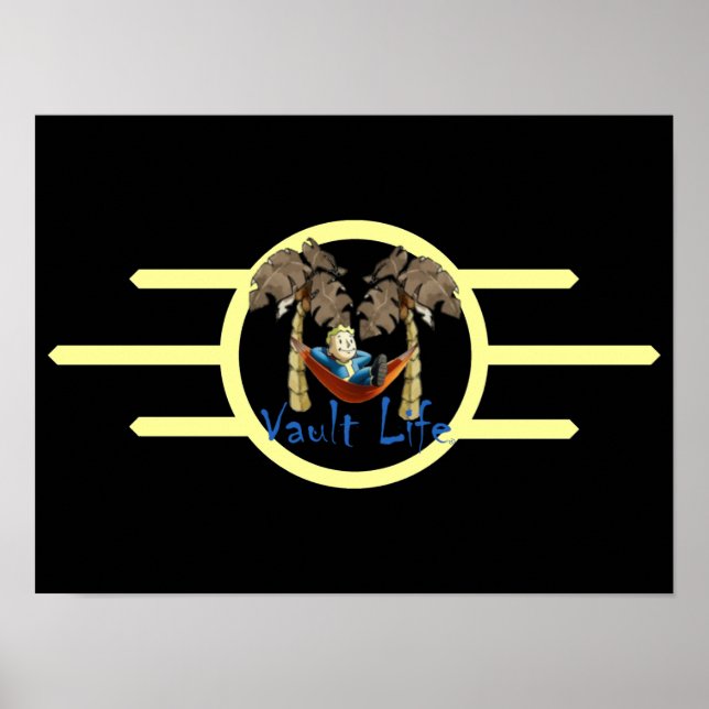 Vault Life Wall Poster (Front)