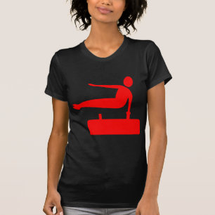 Vaulting Figure - Red T-Shirt