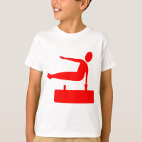Vaulting Figure - Red
