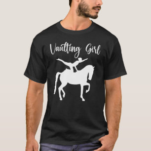 Vaulting Girl Horse Riding 1 T-Shirt