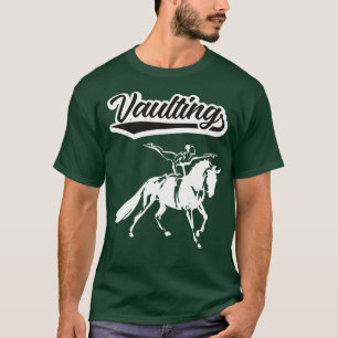 Vaulting horse riding 2 T-Shirt