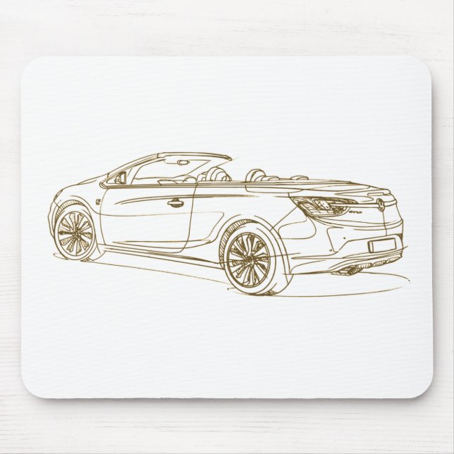 Vaux Cascada 2013 Mouse Mat (Front)