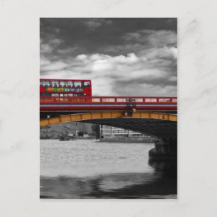 Vauxhall Bridge Thames London Postcard