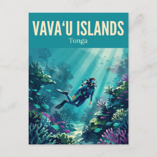 Vavaʻu Islands Tonga Postcard
