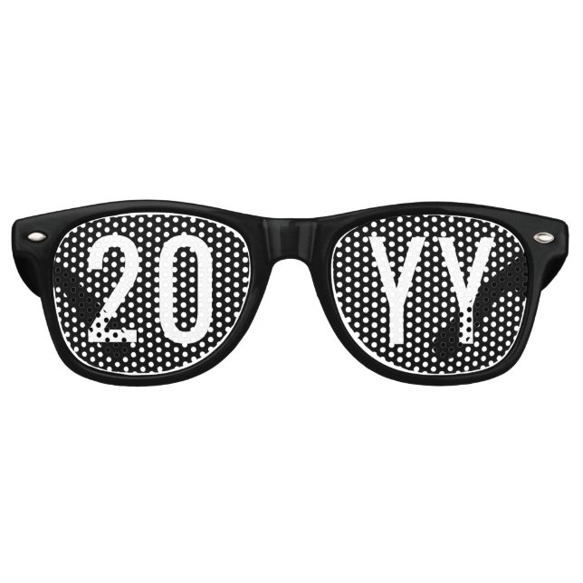 VAX'D Covid Vaccination Humour Summer Party Funny Retro Sunglasses (Front)