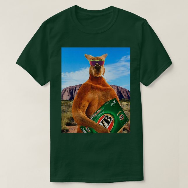 VB kangaroo T-Shirt (Design Front)