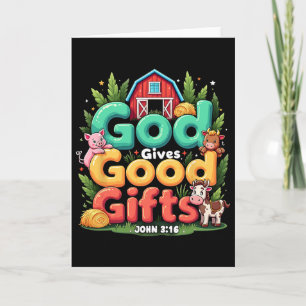 Vbs 2025 Animal Farm Vacation Bible School Yee Haw Card