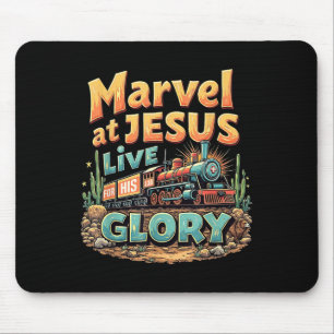 Vbs 2025 His Glory Junction Train True North Chris Mouse Mat