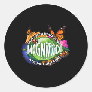 Vbs 2025 Magnified Smallest Insects Adventure Classic Round Sticker