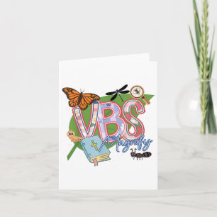 Vbs 2025 Magnified Smallest Insects Christian Psal Card