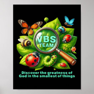 Vbs 2025 Magnified Vbs Vacation Bible School Chris Poster