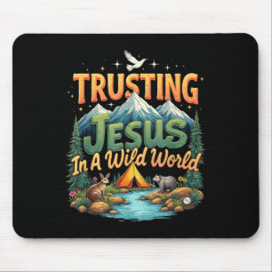 Vbs 2025 Trusting Jesus Camp Christian Summer True Mouse Mat