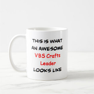 vbs crafts leader, awesome coffee mug
