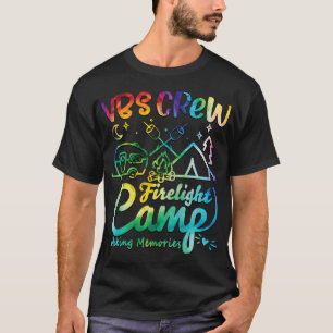Vbs Crew Camp Firelight Vacation Bible School Camp T-Shirt