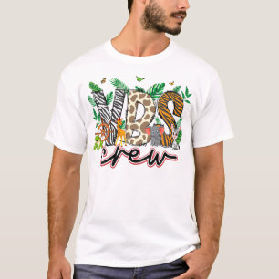 Vbs Crew Vbs 2024 Vacation Bible School Jungle Adv T-Shirt