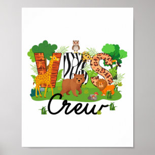 Vbs Crew Vbs 2025 Vacation Bible School Jungle Adv Poster