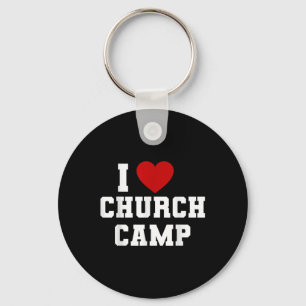 Vbs I Love Church Camp Christian Church Bible Scho Key Ring