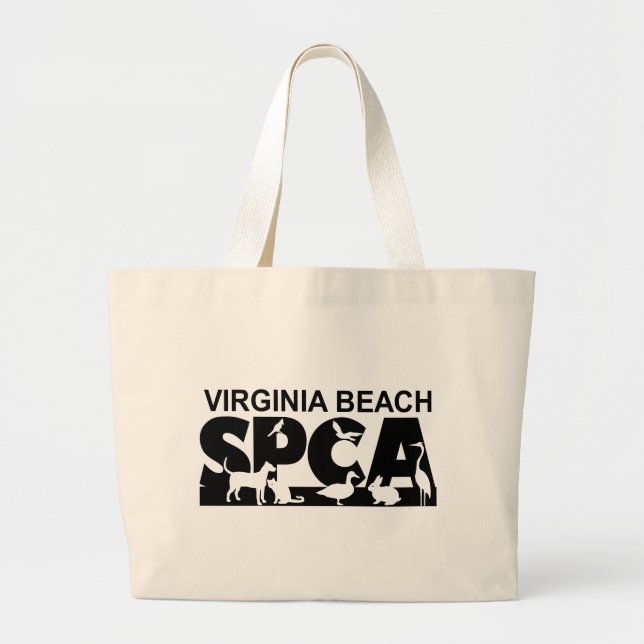 VBSPCA Logo Large Tote Bag (Front)