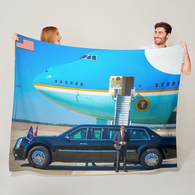 VC-25A (747-200B) and "THE BEAST" Fleece Blanket (In Situ)