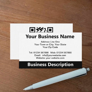 vCard QR Code Business Card