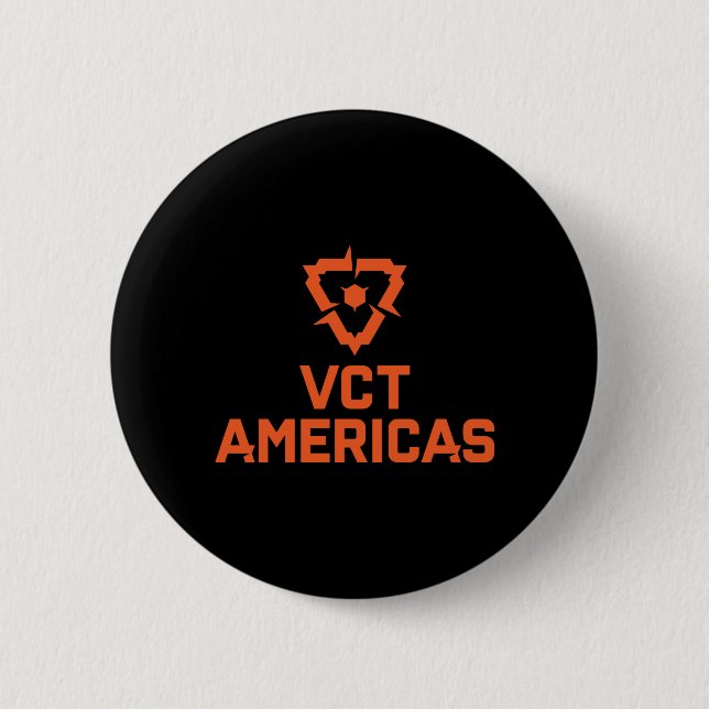 VCT Americas Valorant 6 Cm Round Badge (Front)