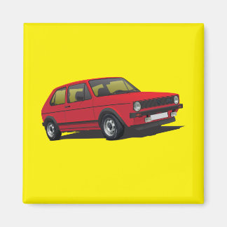 VDUB Golf GTI MK1 red magnet