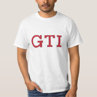 VDUB GTI badge (red - silver) t-shirt