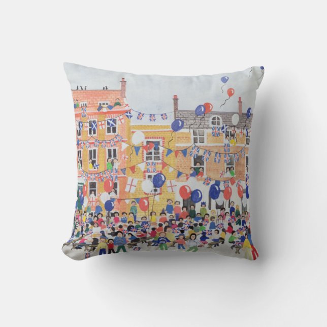 VE Day Celebrations 1995 Cushion (Front)