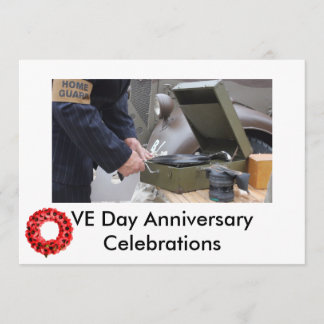 VE Day celebrations invite