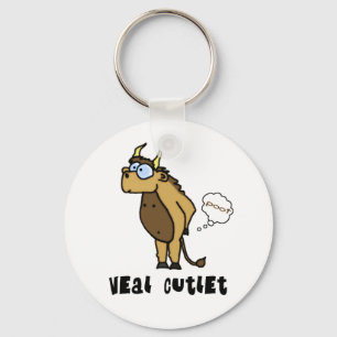 Veal Cutlet Keychain