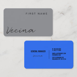Vecina Business Card