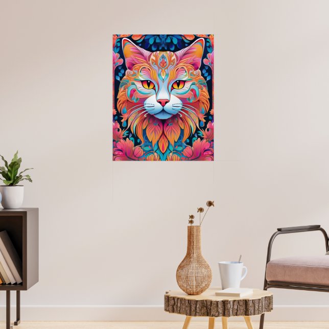 Vector Cat Poster (Living Room 3)
