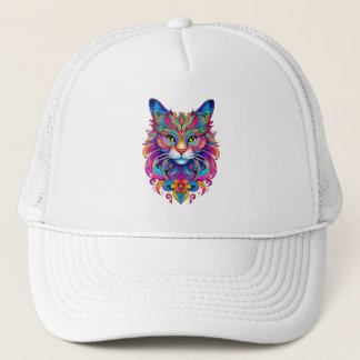 Vector Cat Trucker Hat