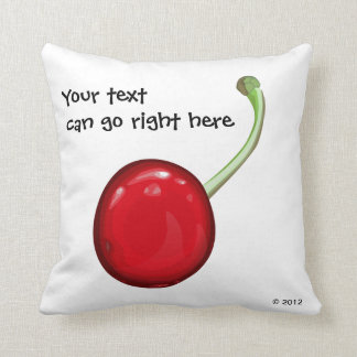 Vector Cherry Pillow