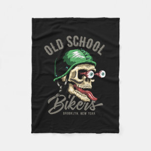 Vector dia de los muertos, day of the dead skull,  fleece blanket